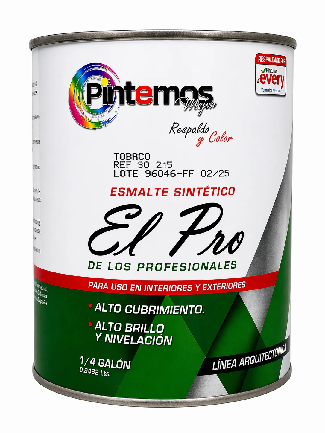 Esmalte tabaco 1/4